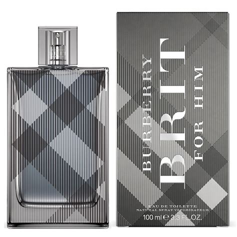 burberry brit men edt spray 100 ml|burberry brit for him 100ml.